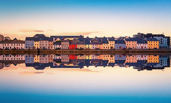 View of the Claddagh in Galway
