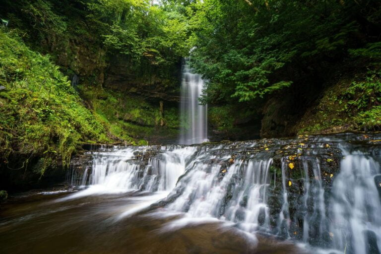 Glencar Waterfall in Leitrim