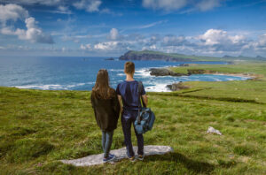 romantic couple wild atlantic way